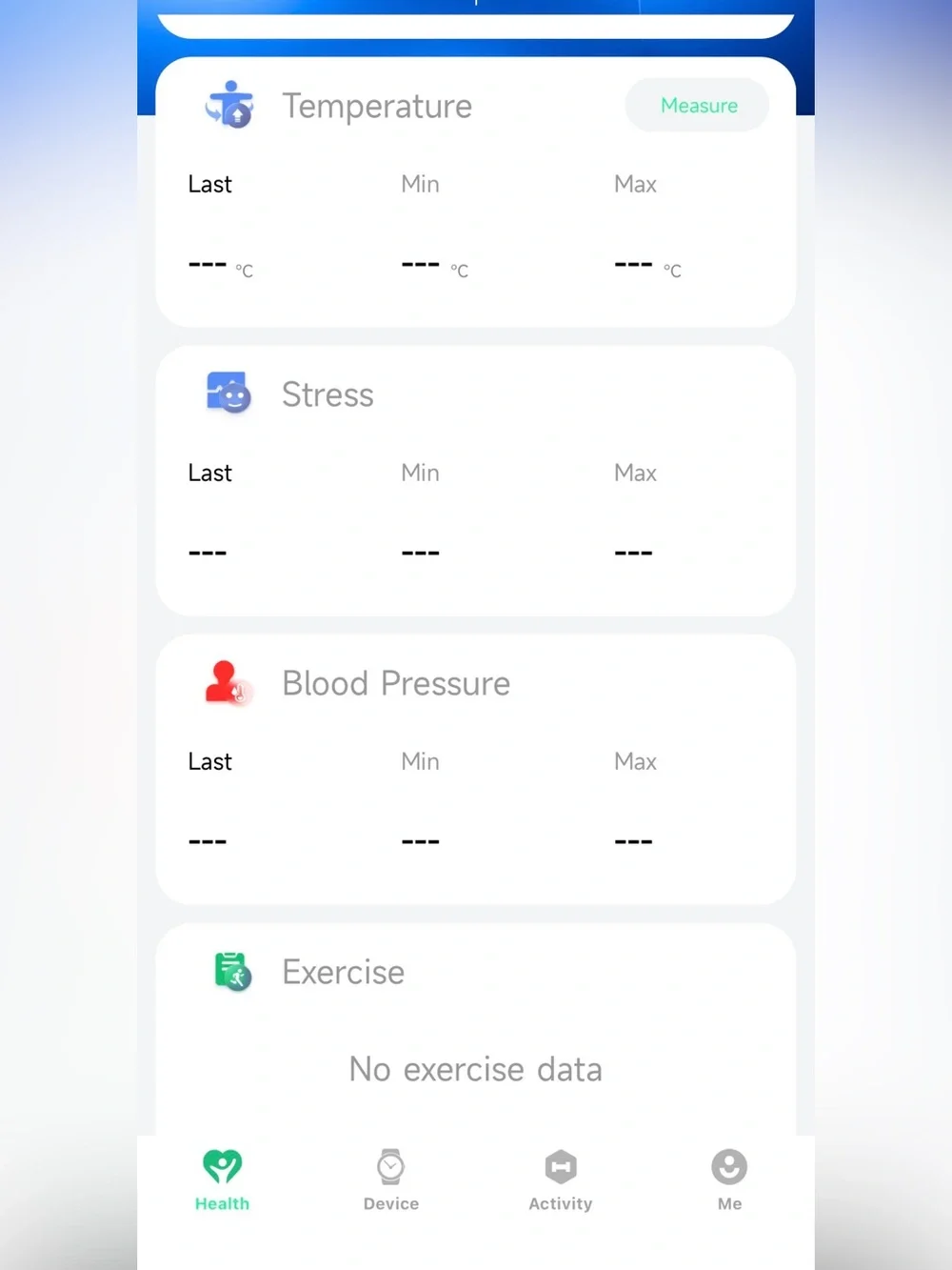 Health Smart Bracelet - Black Fitness Tracker